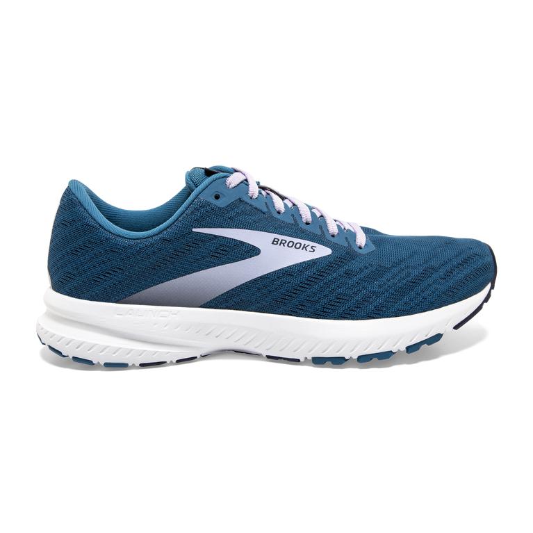 Brooks Launch 7 Road Running Shoes - Women's - Peacoat/Blue/Purple (52706-KMWI)